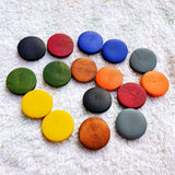 100PCS Wooden Beads Pendant DIY Jewelry Making