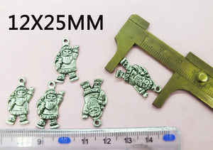 100PCS Small Charm Amulet Pendant