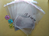 100PCS 13*20cm Clear Resealable Cellophane/BOPP/Poly Bags