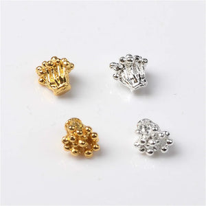 100PCS Flower Pistil Metal Alloy Blossom Charm DIY Jewelry Findings