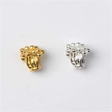 100PCS Flower Pistil Metal Alloy Blossom Charm DIY Jewelry Findings