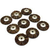 100PCS Abrasive Brushes Hair Wheel Brush Jewelry Rotary Polishing Tool