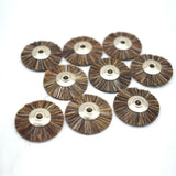 100PCS Abrasive Brushes Hair Wheel Brush Jewelry Rotary Polishing Tool