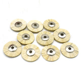 100PCS Abrasive Brushes Hair Wheel Brush Jewelry Rotary Polishing Tool