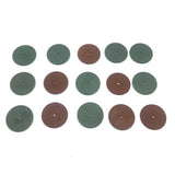 100PCS Assorted Fine Rubber Polishing Wheels Jewelry Buffing Tool
