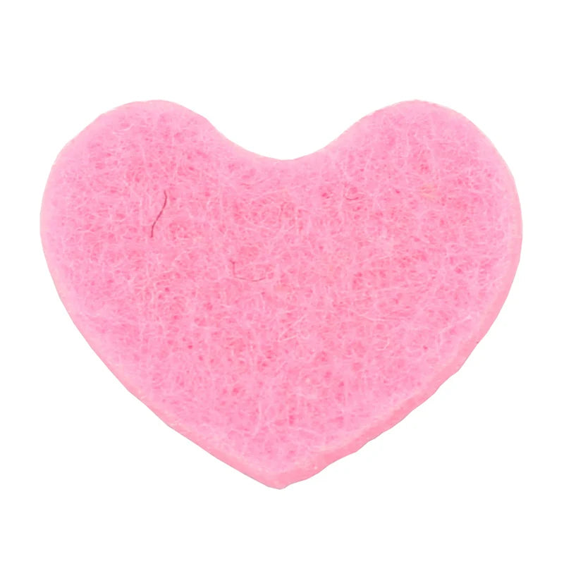 100PCS Felt Pads for 30mm Aromatherapy Locket Pendant