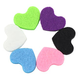 100PCS Felt Pads for 30mm Aromatherapy Locket Pendant