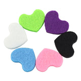 100PCS Felt Pads for 30mm Aromatherapy Locket Pendant
