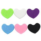100PCS Felt Pads for 30mm Aromatherapy Locket Pendant