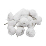 100PCS Cotton Polishing Wheel Jewelry Grinding Brush 2.35MM Shank