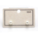 100PCS Beige Earring Display Cards for Jewelry