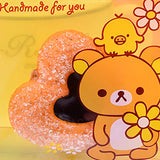 100PCS Cartoon Bear Goodie Bags Yellow
