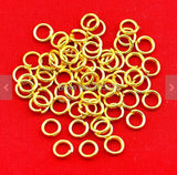 100PCS Plated Jump Ring 5MM 4 Gauge - DIY Jewelry Making