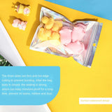 100PCS Holographic Resealable Bags For Party Favor Food Storage