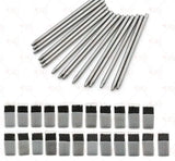100PCS Jewelry Beading Tools Set Metal Forming and Stamping Tool