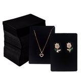 100PCS Jewelry Display Card Multi-Purpose Necklace Earring Holder