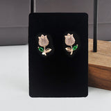 100PCS Jewelry Display Card Multi-Purpose Necklace Earring Holder