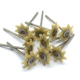 100PCS Jewelry Polishing Brush Wheel with 2.35mm Shank