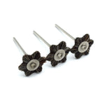 100PCS Jewelry Polishing Brush Wheel with 2.35mm Shank