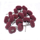 100PCS Mini Brush Nylon Fiber Grinding Head Buffing Polishing Wheel