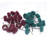 100PCS Mini Brush Nylon Fiber Grinding Head Buffing Polishing Wheel