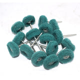 100PCS Mini Brush Nylon Fiber Grinding Head Buffing Polishing Wheel