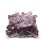 100PCS Mini Brush Nylon Fiber Grinding Head Buffing Polishing Wheel