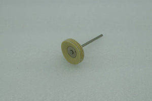 100PCS Mini Leather Polishing Wheel 2.35 CM Shank Jewelry Rotary Tool