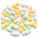 100PCS Mixed Candy Charms for Crafting and Jewelry Making