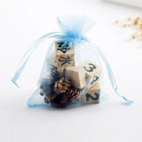 100PCS Organza Bags Jewelry Packaging Wedding Party Christmas Drawstring Pouch