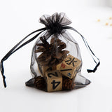100PCS Organza Bags Jewelry Packaging Wedding Party Christmas Drawstring Pouch