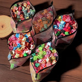 100PCS Pack Frosted Candy Ornament Clips Hair Claw Clips Women Hair Accessories
