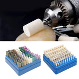 100PCS Grinding Mounted Points Cylinder Shape Rotary 3mm