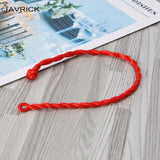 100PCS Red String Kabbalah Bracelets Ethnic Red Rope Lanyard Accessory Jewelry