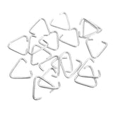100PCS/Set Triangle Open Rings Extra Thickness Hold Sturdy Attach Easily