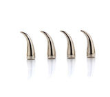 100PCS 21mm Silver Screw Back Spots Cat Claw Studs for Leather Craft, Punk