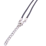 100PCS 2MM Leather Rope Necklace DIY Pendant Jewelry Lobster Clasp