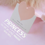 100PCS Heart Postcard Greeting Card Wedding Invitation Envelope Message Cards