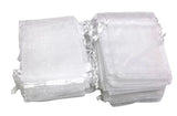 100Pc Organza Jewellery Packing Pouches Wedding Party Favour Candy Gift Bags