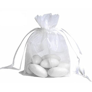 100Pc Organza Jewellery Packing Pouches Wedding Party Favour Candy Gift Bags