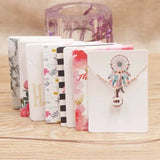 100Pc Jewelry Necklace Paper Cards DIY Flower/Marbling/Sweet Love Pendant Displa