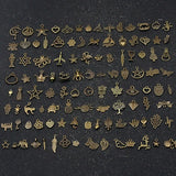 100Pcs 100 Style Mix Charms Pendants DIY Jewelry Making Necklace Accessaries
