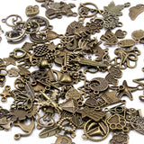 100Pcs 100 Styles Charms Pendants DIY Jewelry For Necklace Bracelet Making