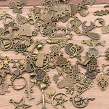 100 Pcs 100 Styles Charms Pendants for DIY Jewelry Making