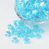 100Pcs 10MM Gradient Acrylic Star Beads for DIY Bracelet Jewelry