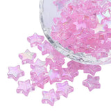 100Pcs 10MM Gradient Acrylic Star Beads for DIY Bracelet Jewelry