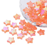 100Pcs 10MM Gradient Acrylic Star Beads for DIY Bracelet Jewelry