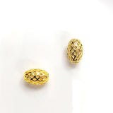 100Pcs High Brass Metal Plated Long Tube Beads DIY Jewelry