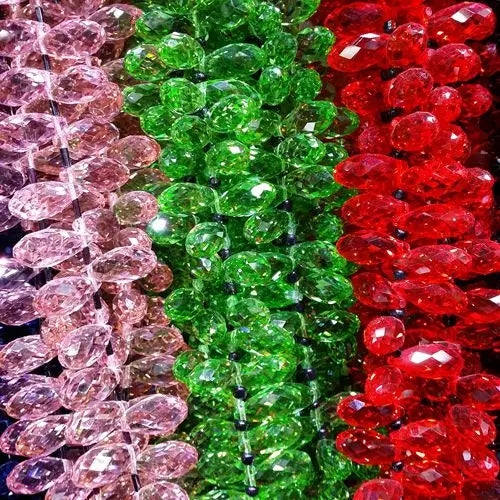 100Pcs 20*10MM Teardrop Glass Beads Strand Jewelry Findings