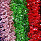 100Pcs 20*10MM Teardrop Glass Beads Strand Jewelry Findings